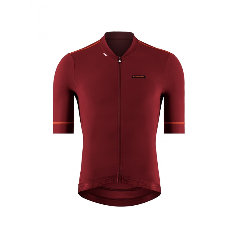 Rali Short Sleeve Jersey Etxeondo Men’s Garnet