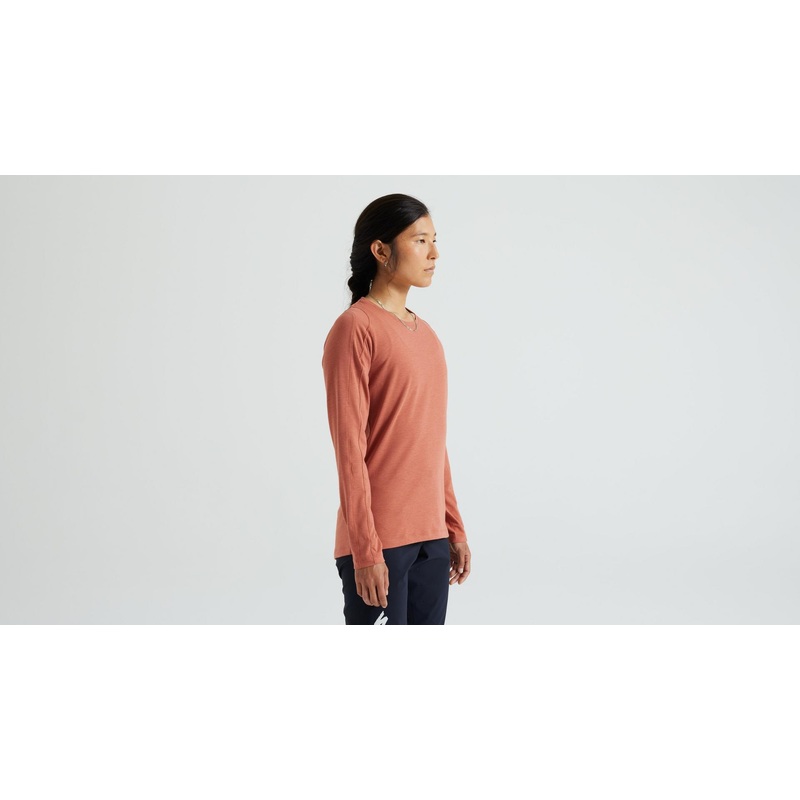 Trail Long Sleeve Jersey Specialized Women Terra Cotta