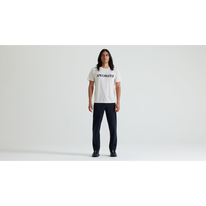 Wordmark Men’s Specialized Short Sleeve T-Shirt Birch White