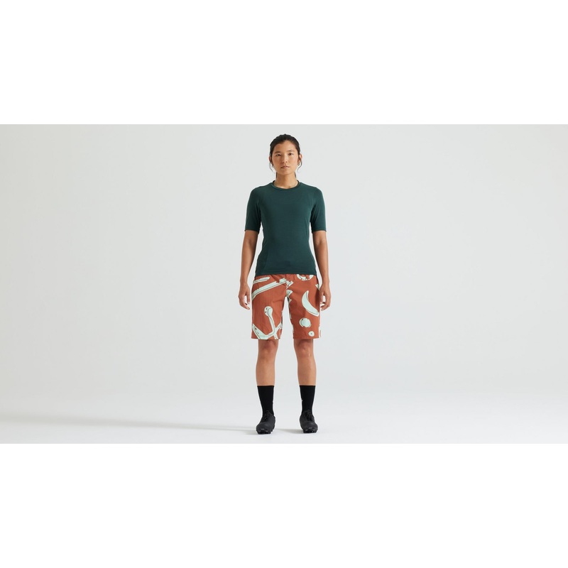 ADV Maillot Manga Corta Specialized Mujer Forest Green