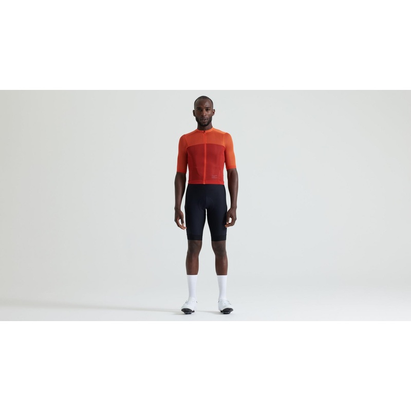 Kinetic LT Maillot Manga Corta Specialized Hombre Fiery Red/Vivid Red