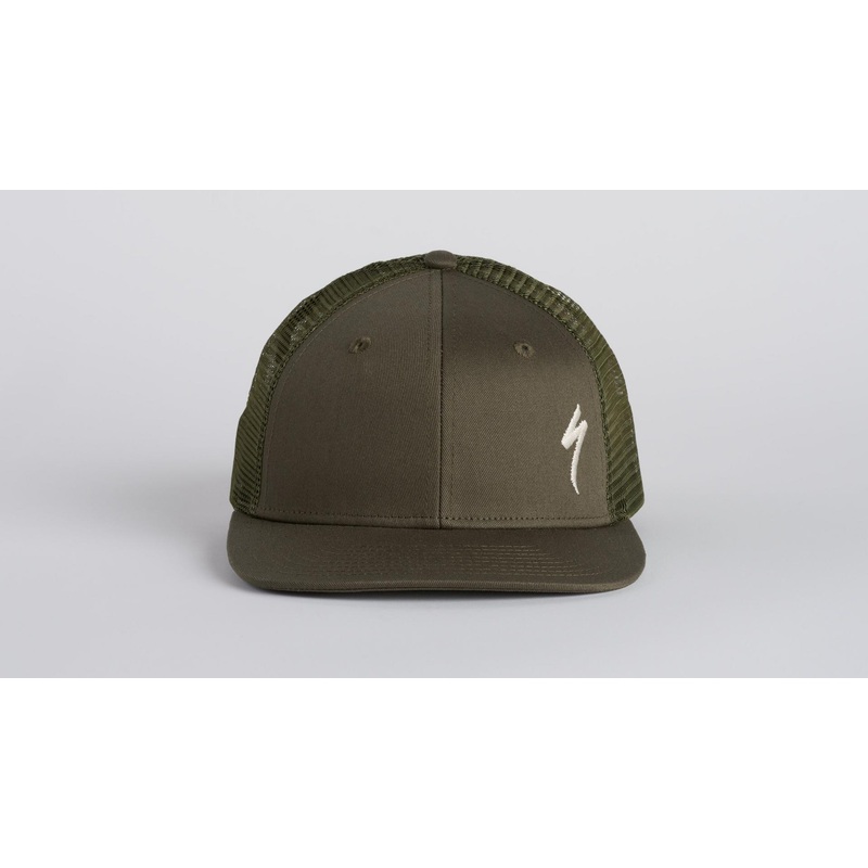 S-Logo Trucker Gorra Specialized Oak Green/Birch White