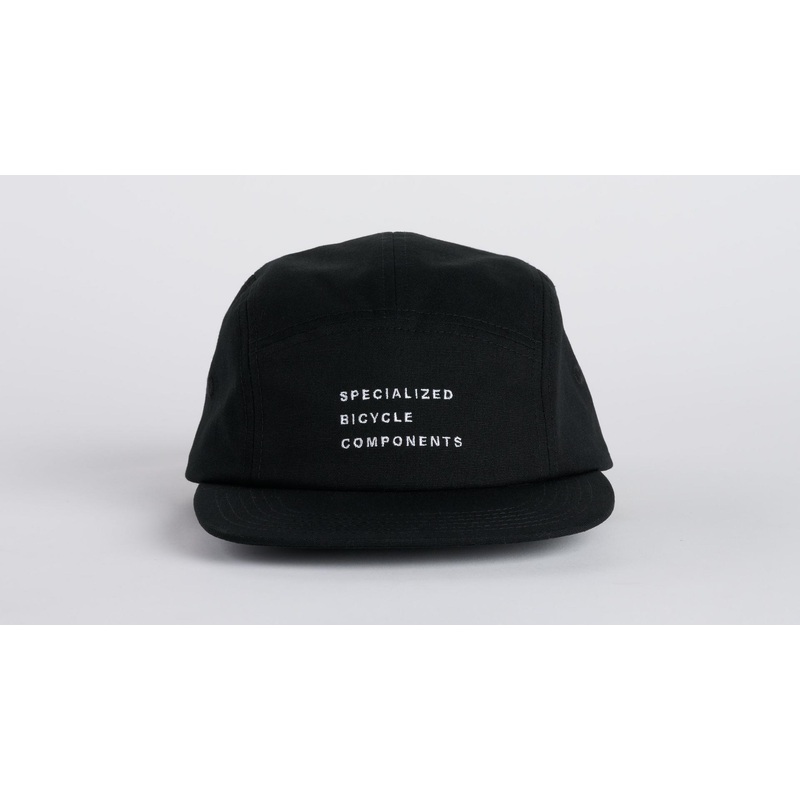 SBC Graphic 5 Panel Camper Gorra Specialized Negro
