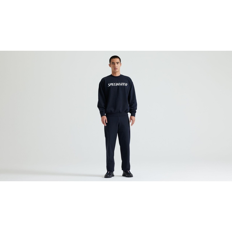 Wordmark Crewneck Sudadera Specialized Negro