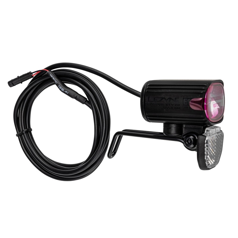 LGT Front Lezyne Power Stvzo E115 310 Lumens/12V Fork Mounted w/Brose Light Wire
