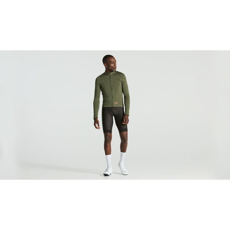 Maillot Manga Larga Prime Powergrid Specialized Hombre Oak Green
