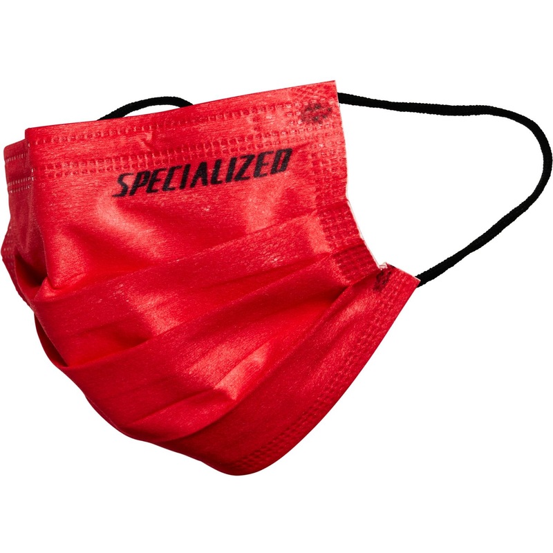 Specialized Mascarilla S-logo Red/White