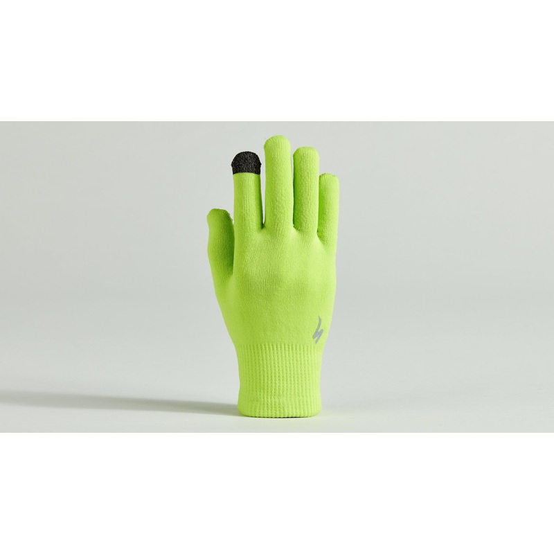 Thermal Knit Guantes Largos Specialized Hyper Green
