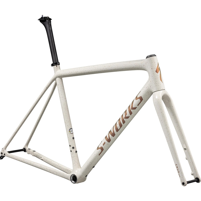 Crux S-Works Frameset Specialized 2024 Gloss Birch Red Gold Pearl Speckle/Red Gold