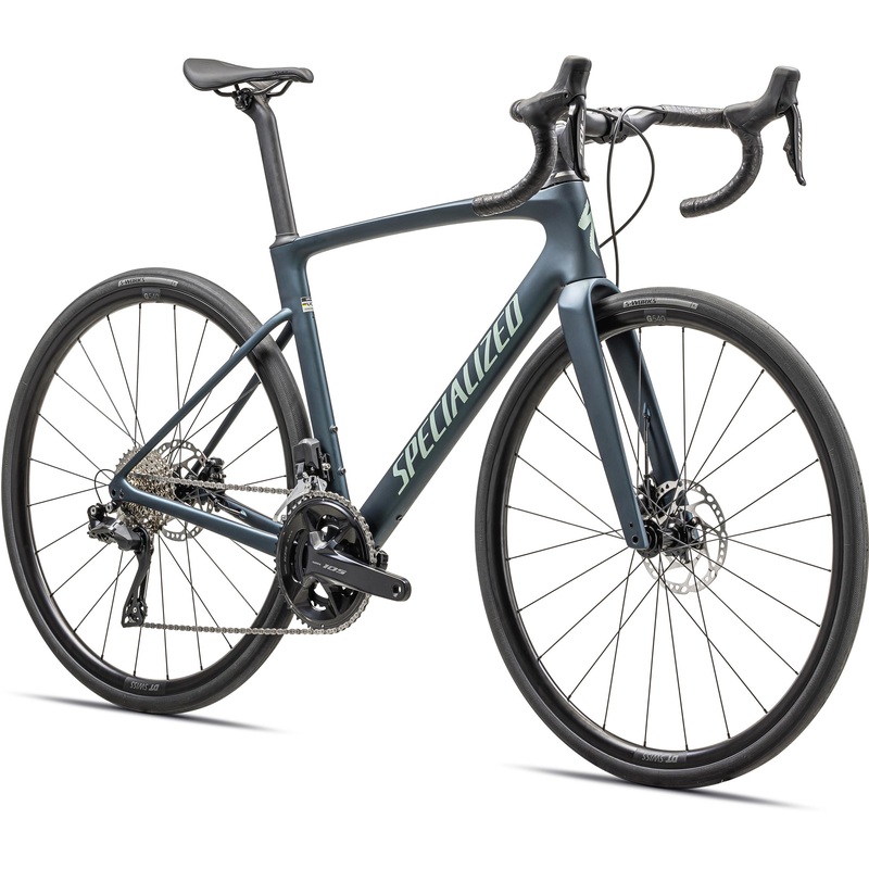 Roubaix SL8 Comp Specialized 2024 Mettalic Deep Lake/White Sage Metallic