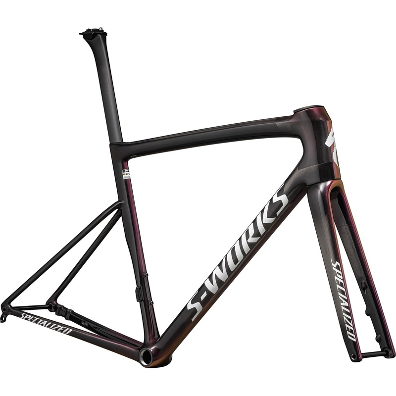 S-Works Tarmac SL8 Frameset Specialized 2024 Gloss Carbon/Viavi Maganta Gold/Chaos Red Pearl/White