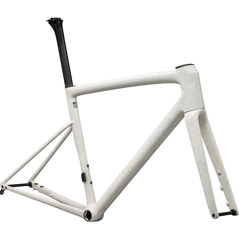 S-Works Tarmac SL8 Frameset Specialized 2024 Gloss White Dune White Pearl Impasto