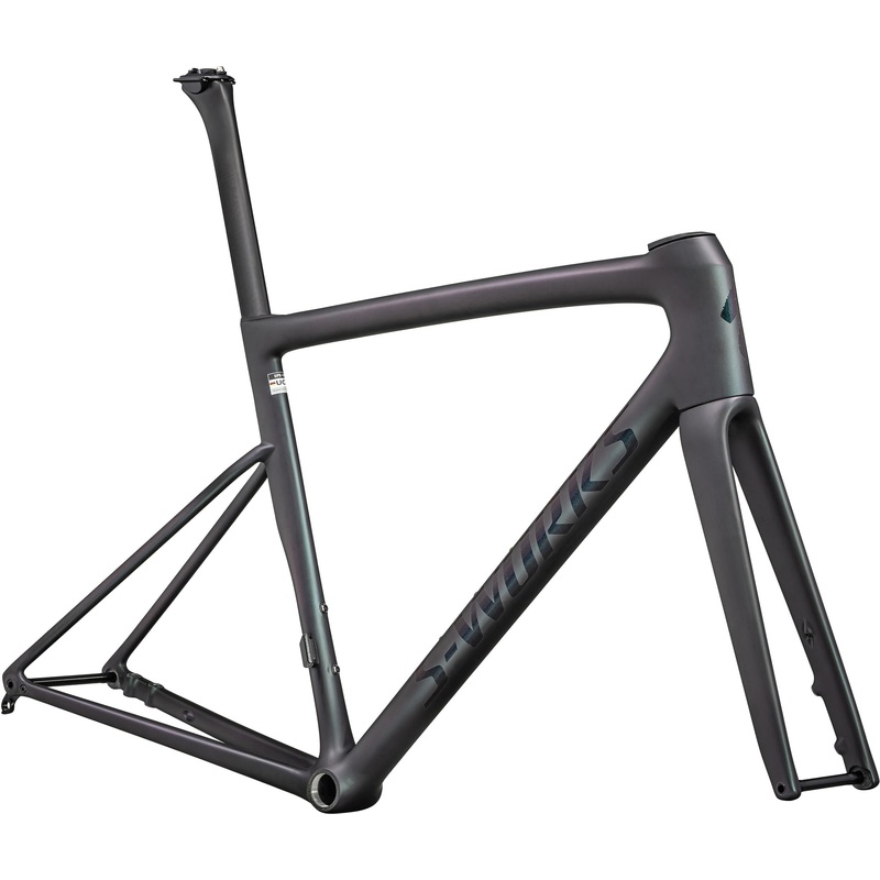S-Works Tarmac SL8 Frameset Specialized 2024 Satin Carbon/black Tint Over Chameleon Blend/Supernova