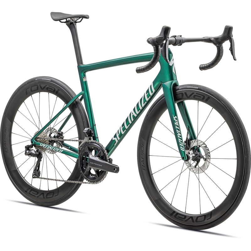 Tarmac SL8 Pro Ultegra Di2 Specialized 2024 Gloss Pine Green Metallic/White