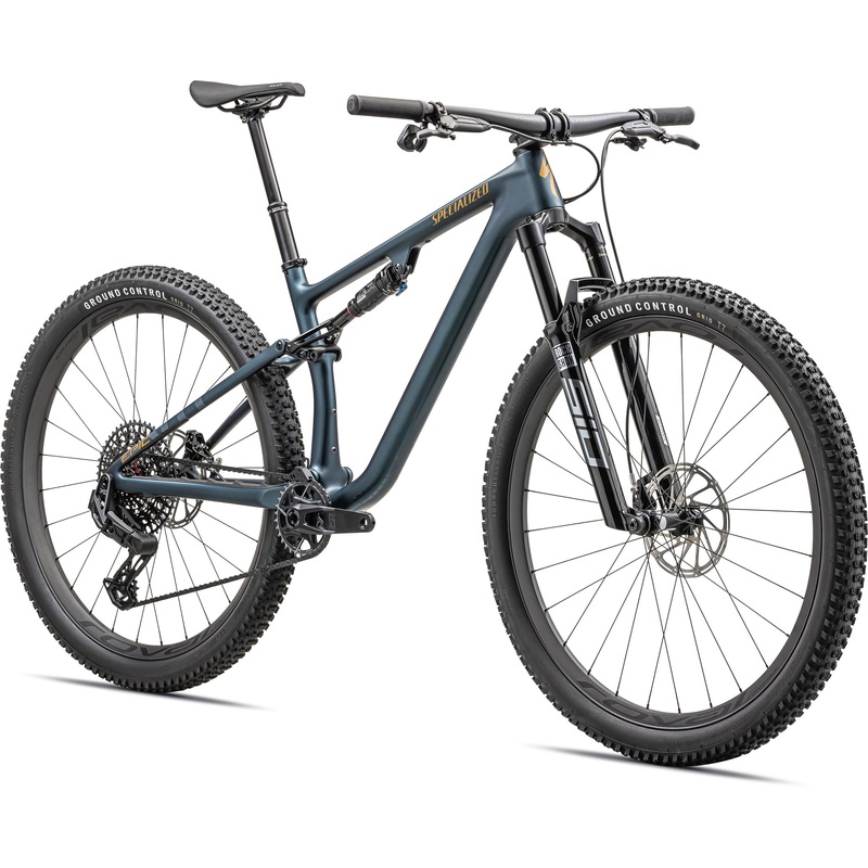 Epic Evo Pro Ltd Specialized 2023 Satin Metallic Deep Lake/Harvest Gold Metallic