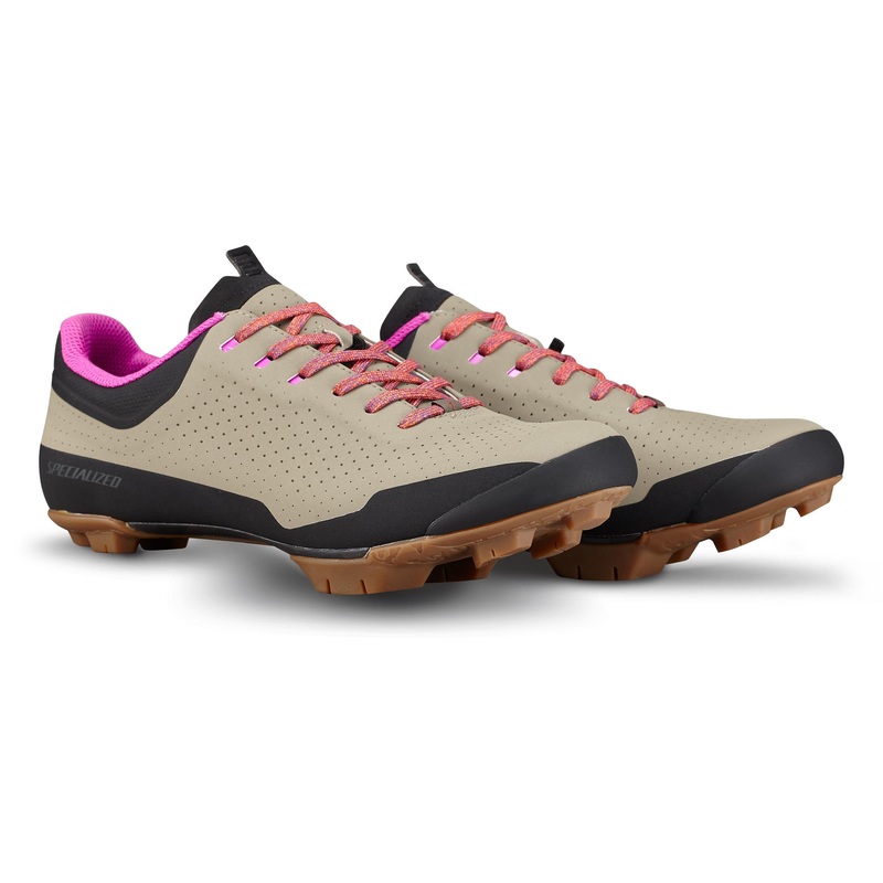 Recon Adv Zapatillas Mtb Specialized 2023 Taupe/Dark Moss Green/Fiery Red/Purple Orchid