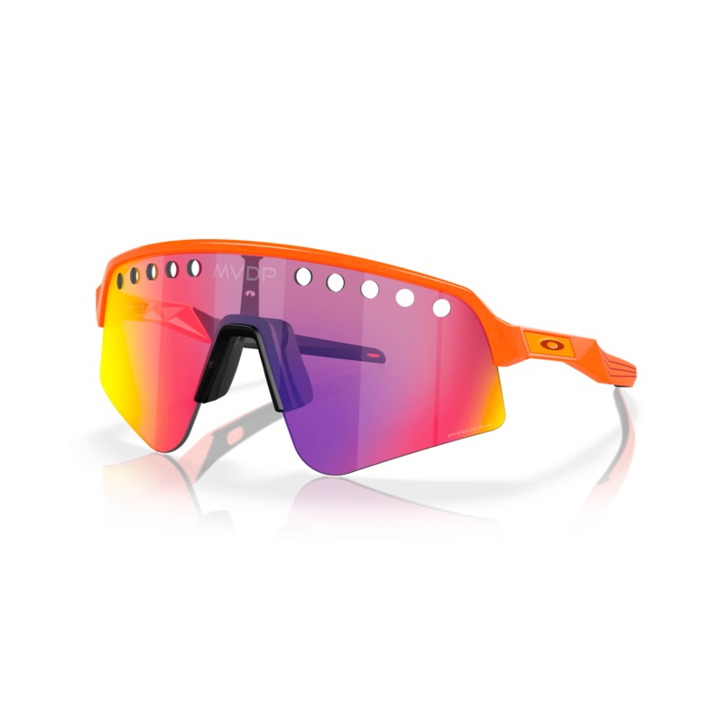 Sutro Lite Sweep Van Der Poel Signature Series Orange Sparkle Lenses Prizm Road