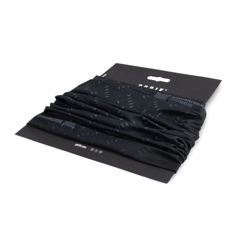 Bandana Tubular Gobik Unisex Negro Lead