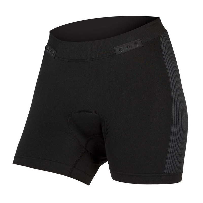 Engineered Padded Boxer Clickfast Endura Mujer Negro