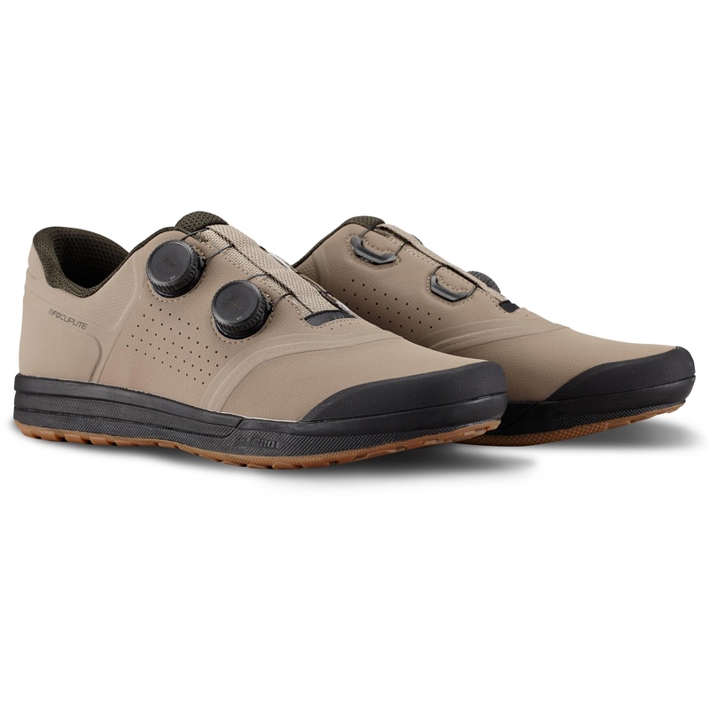 2FO Cliplite Zapatillas Mtb Specialized 2023 Taupe/Dark Moss Green