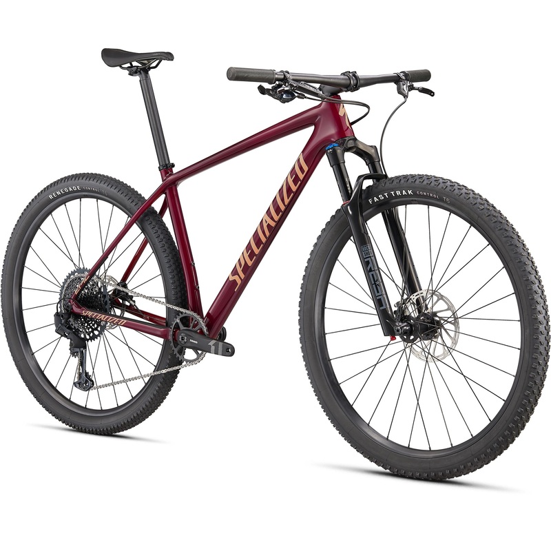 Epic HT Comp Specialized 2022 Gloss Maroon/Ice Specialized Papaya