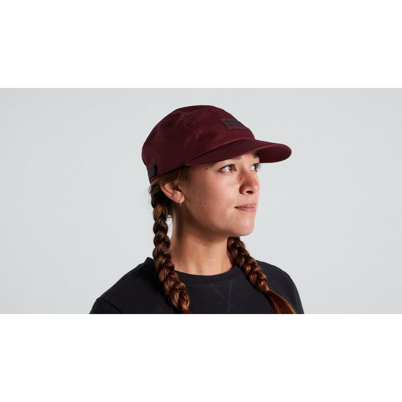 New Era 5 Panel Gorra Specialized Specialized Maroon