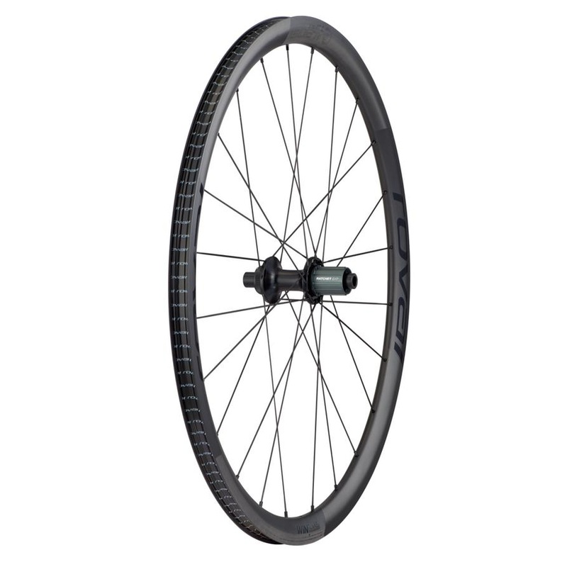 Roval Alpinist CLX Rear Wheel HG Satin Carbon-Gloss Black 700C
