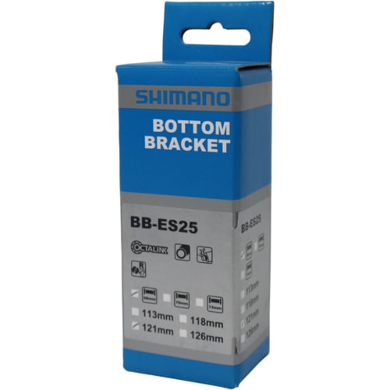 BB-ES25 Bottom Bracket Shimano BSA 121mm/68mm Octalink FD-E Type