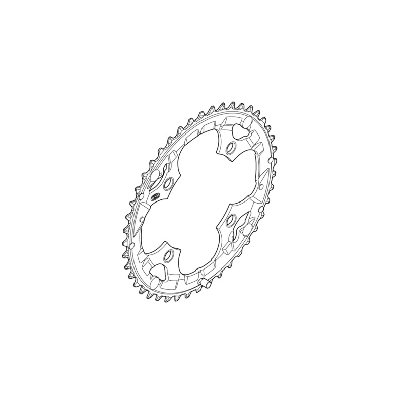 Chainring Shimano Deore FC-M530 44t Black