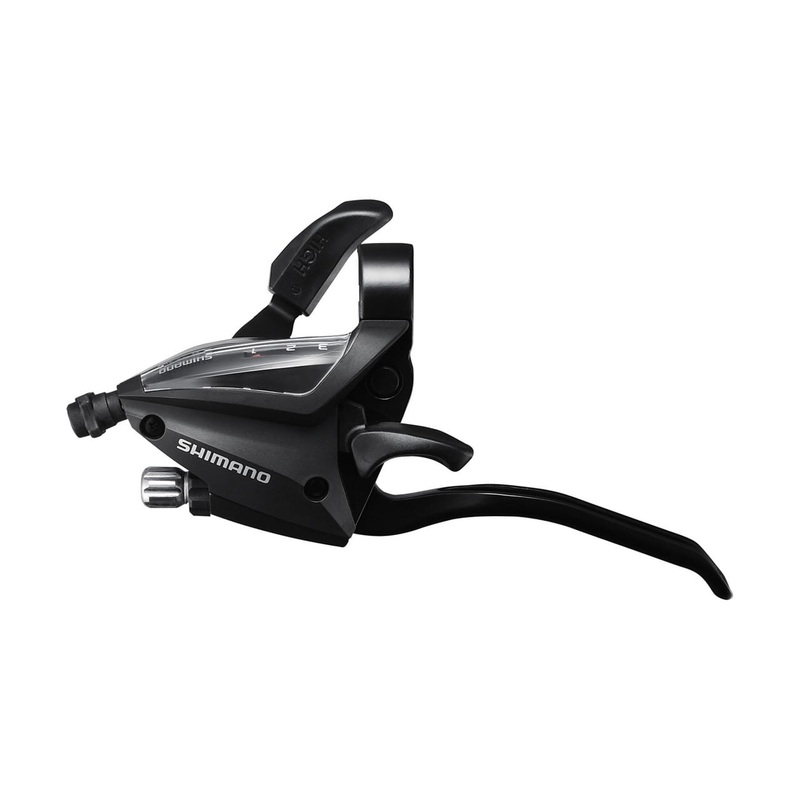 ST-EF500 STI Shifter Set Shimano 3x8s 2 Finger Lever Black EZ Fire Plus