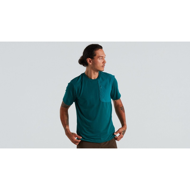 Adventure Air Maillot Manga Corta Specialized Hombre Tropical Teal