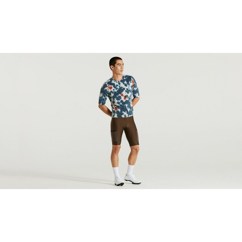 Adventure Garment Wash Maillot Manga Corta Specialized Hombre Blanco Mountains