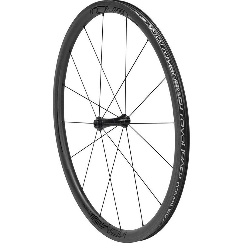 Roval CLX 32 Front Wheel Satin Carbon/Gloss Black