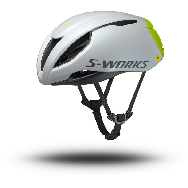 S-Works Evade 3 Casco Carretera Ce Specialized Hyper/Dove Gris