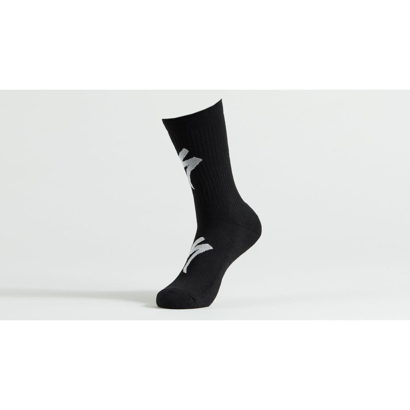Techno Mtb Socks High Logo Specialized Black/White