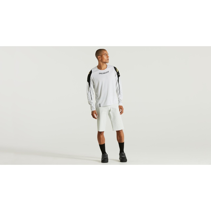 Gravity Maillot Manga Larga Specialized Dove Gris