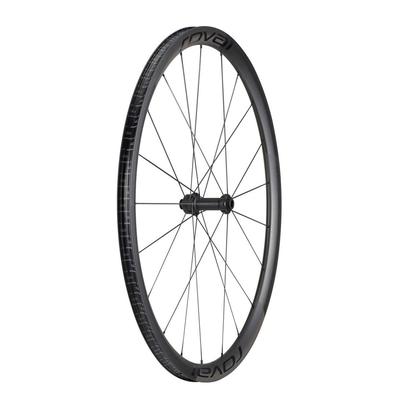 Roval Alpinist CLX II Front Road Wheel Satin Carbon/Gloss Black
