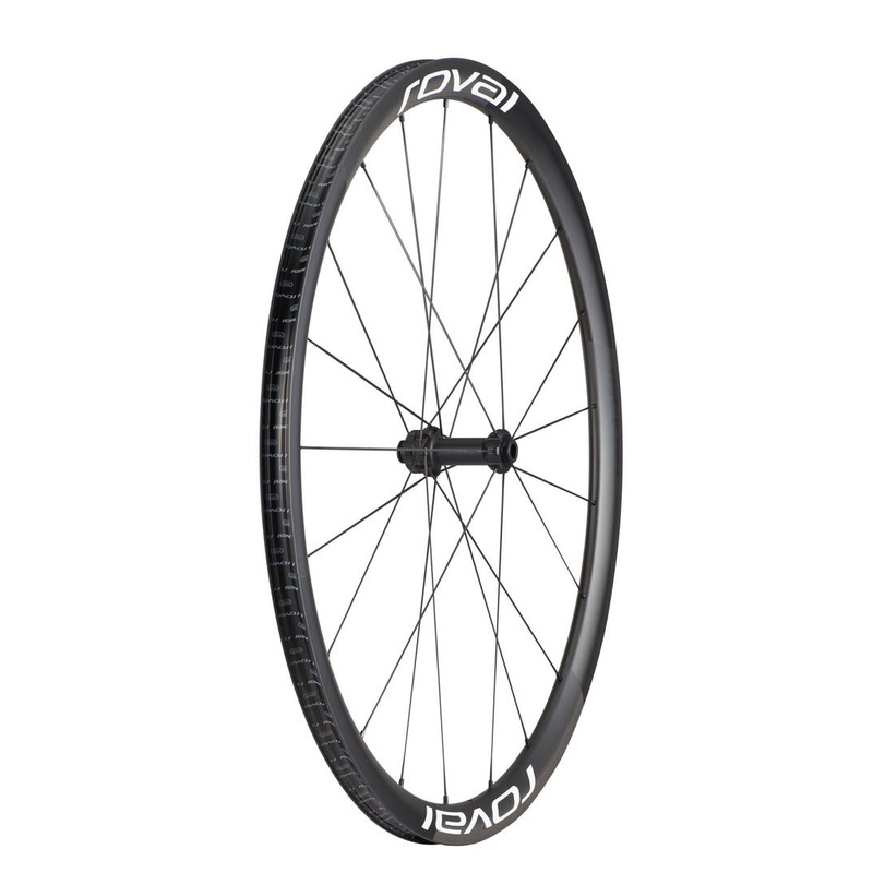Roval Alpinist CLX II Front Road Wheel Satin Carbon/Gloss White