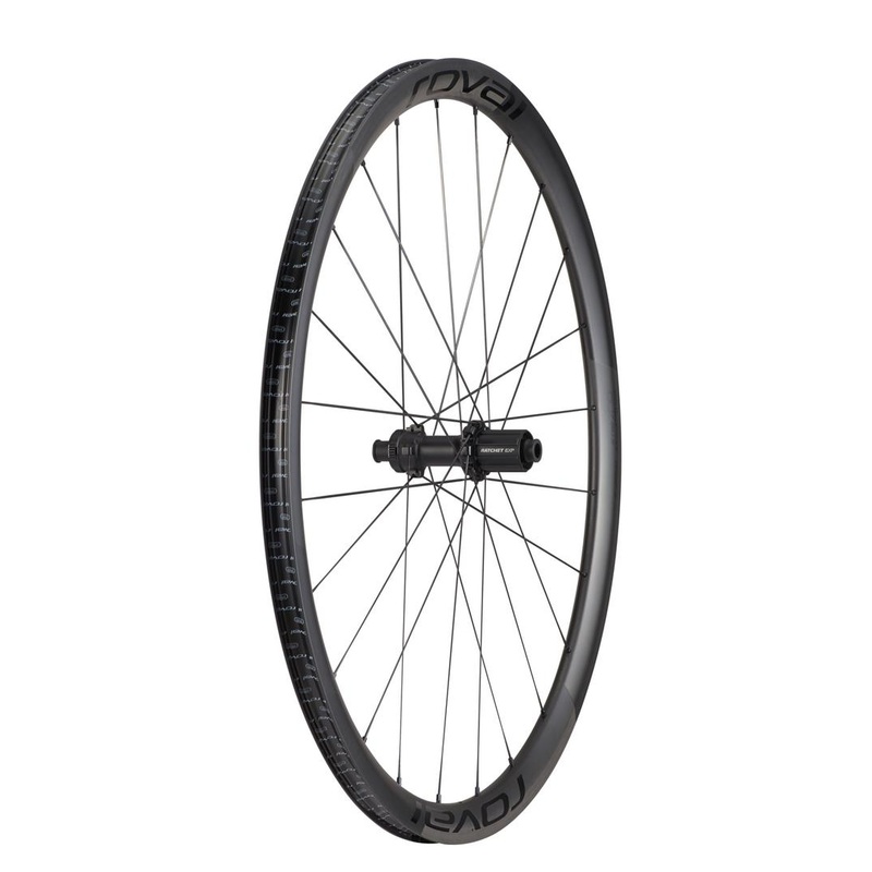 Roval Alpinist CLX II Rear Road Wheel Satin Carbon/Gloss Black