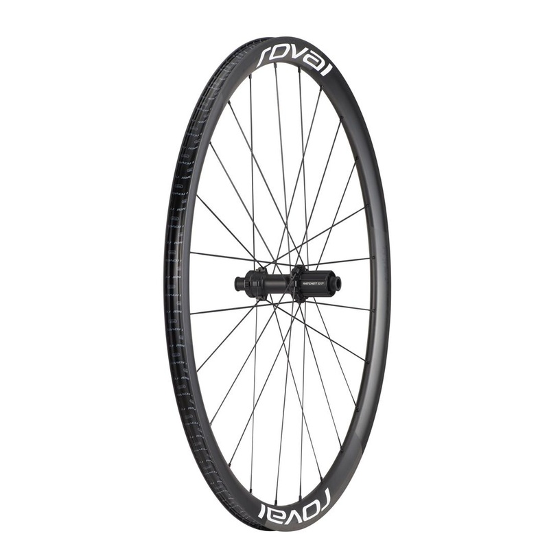 Roval Alpinist CLX II Rear Road Wheel Satin Carbon/Gloss White