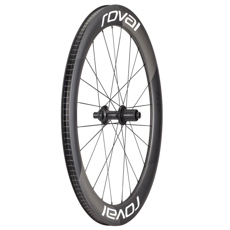 Roval Rapide CLX II Rear Road Wheel Satin Carbon/Gloss White