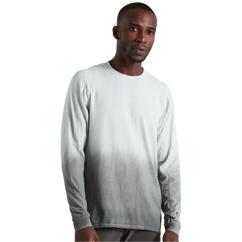Trail Maillot Long Sleeve Specialized Men Dove Gray Spray