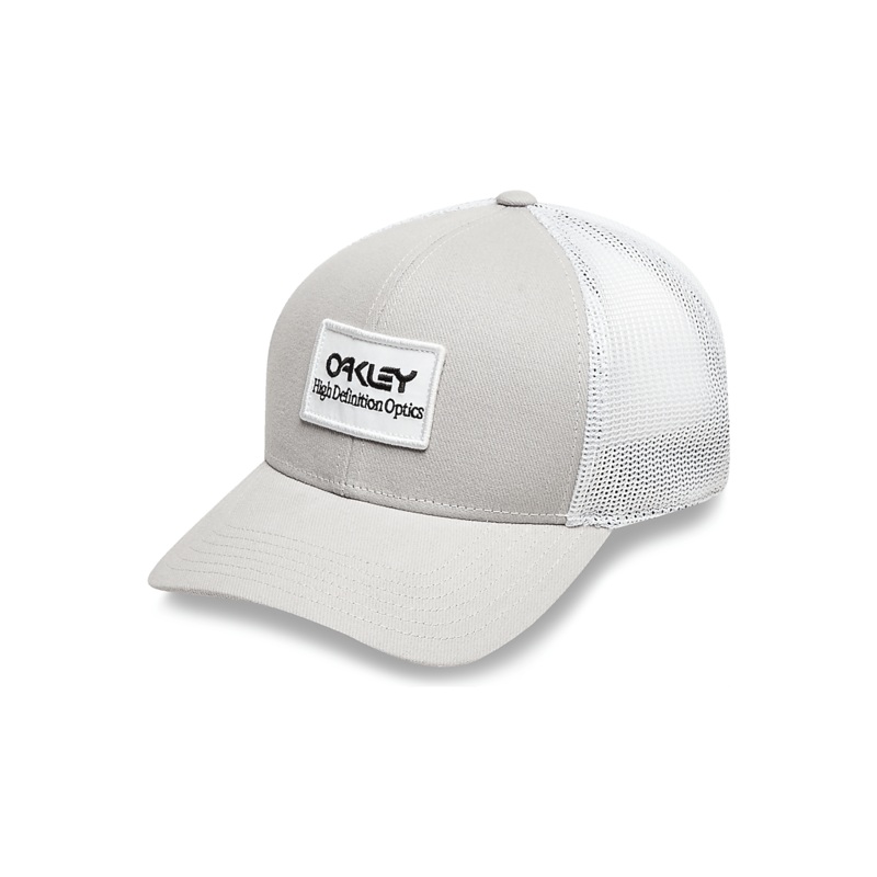 B1B Hdo Patch Trucker Gorra Oakley Stone Grey