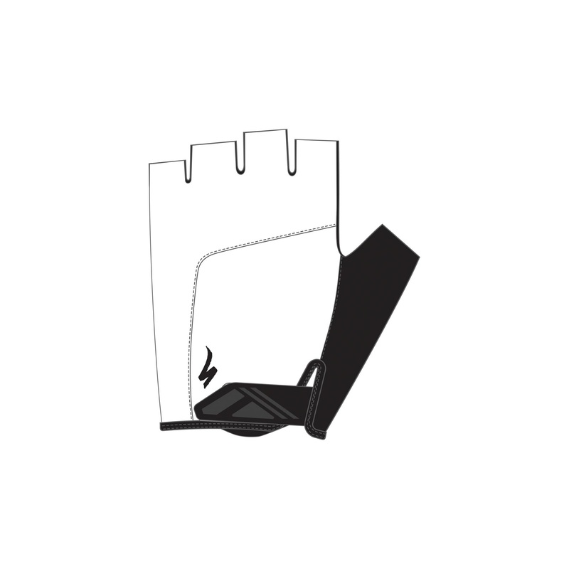 Dual Gel Guantes Specialized Body Geometry Blanco