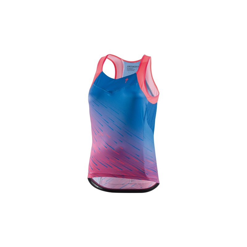SL Maillot Asas Specialized Mujer Pro Azul/Acid Pink