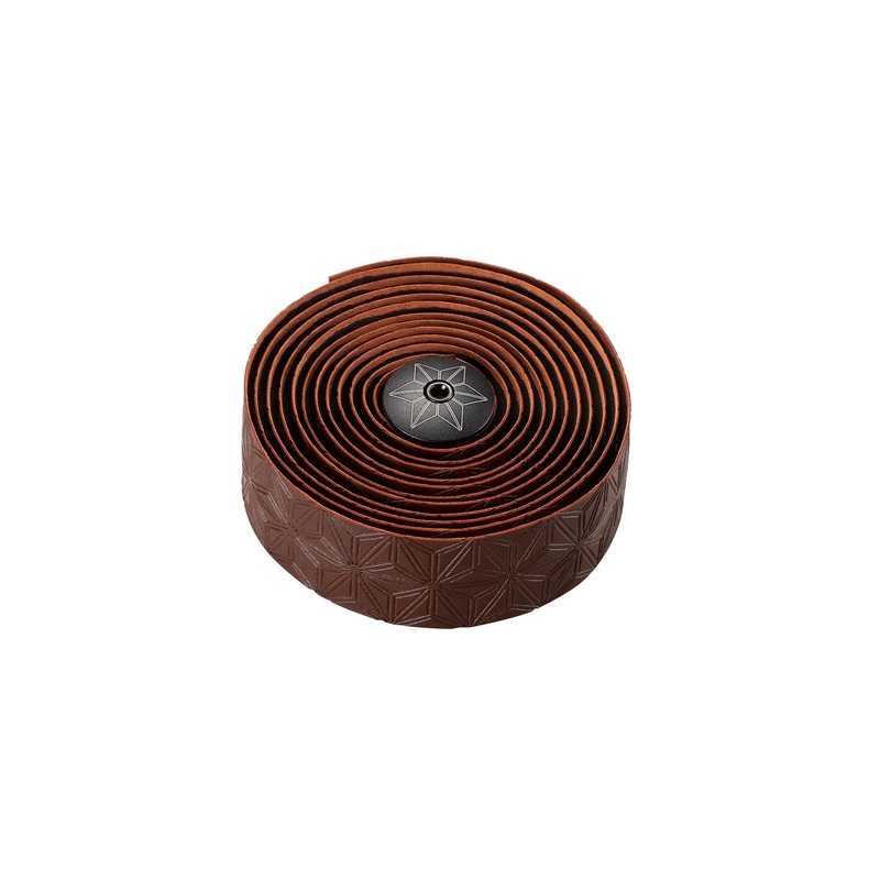 Supacaz Super Sticky Kush Classic Tape Specialized Coffee/Ano Black Plugs