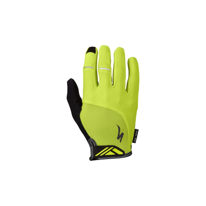 Dual Gel Guantes LF Specialized Body Geometry Verde Hyper