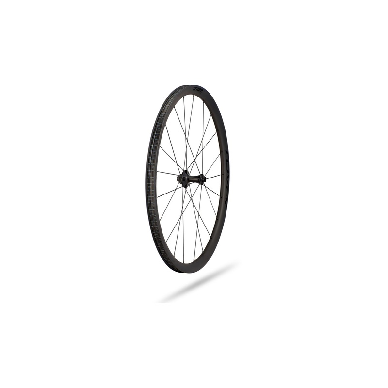Roval Terra CLX Gravel Front Wheel Satin Carbon/Gloss Black