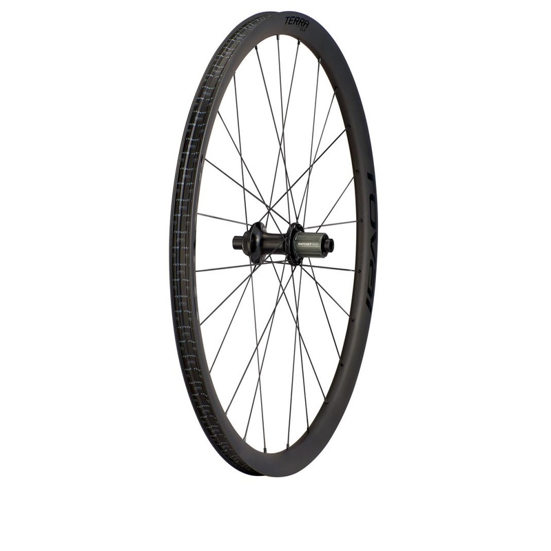 Roval Terra CLX HG Rear Wheel Satin Carbon/Gloss Black
