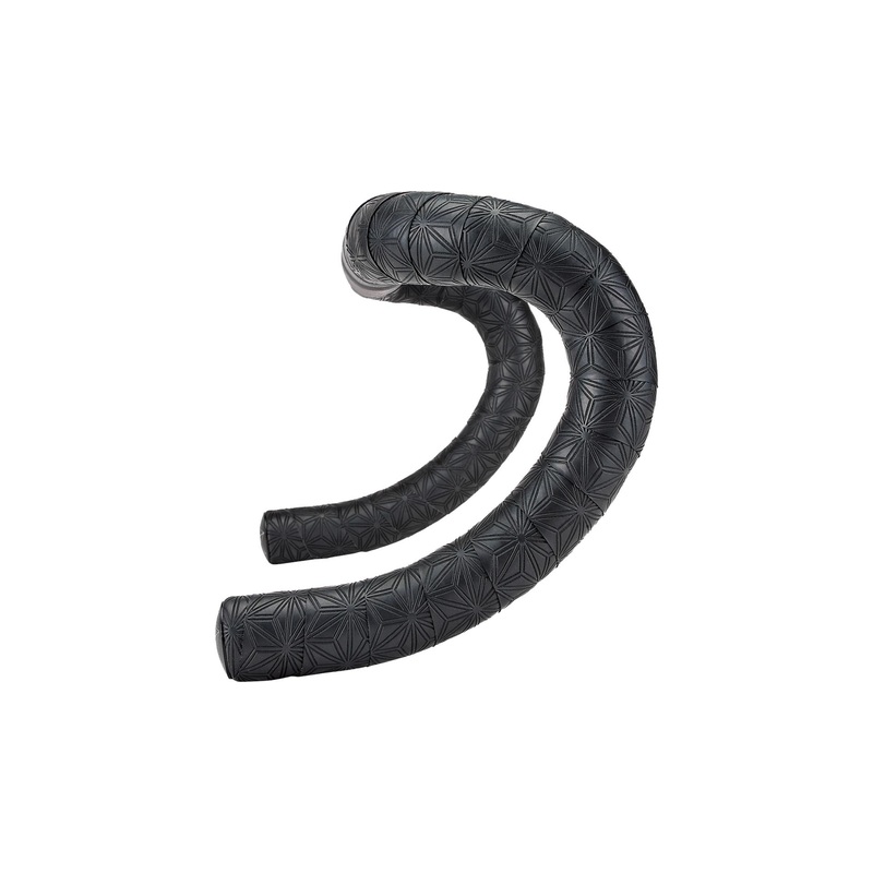 Supacaz Super Sticky Kush Classic Tape Speciaized Black/Ano Black Plugs